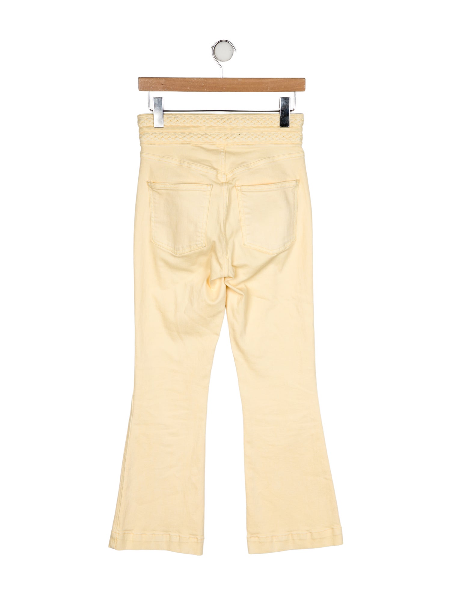 Veronica Beard High-Rise Wide Leg Jeans